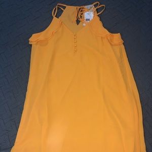 Cutout Back Double Strap Dress